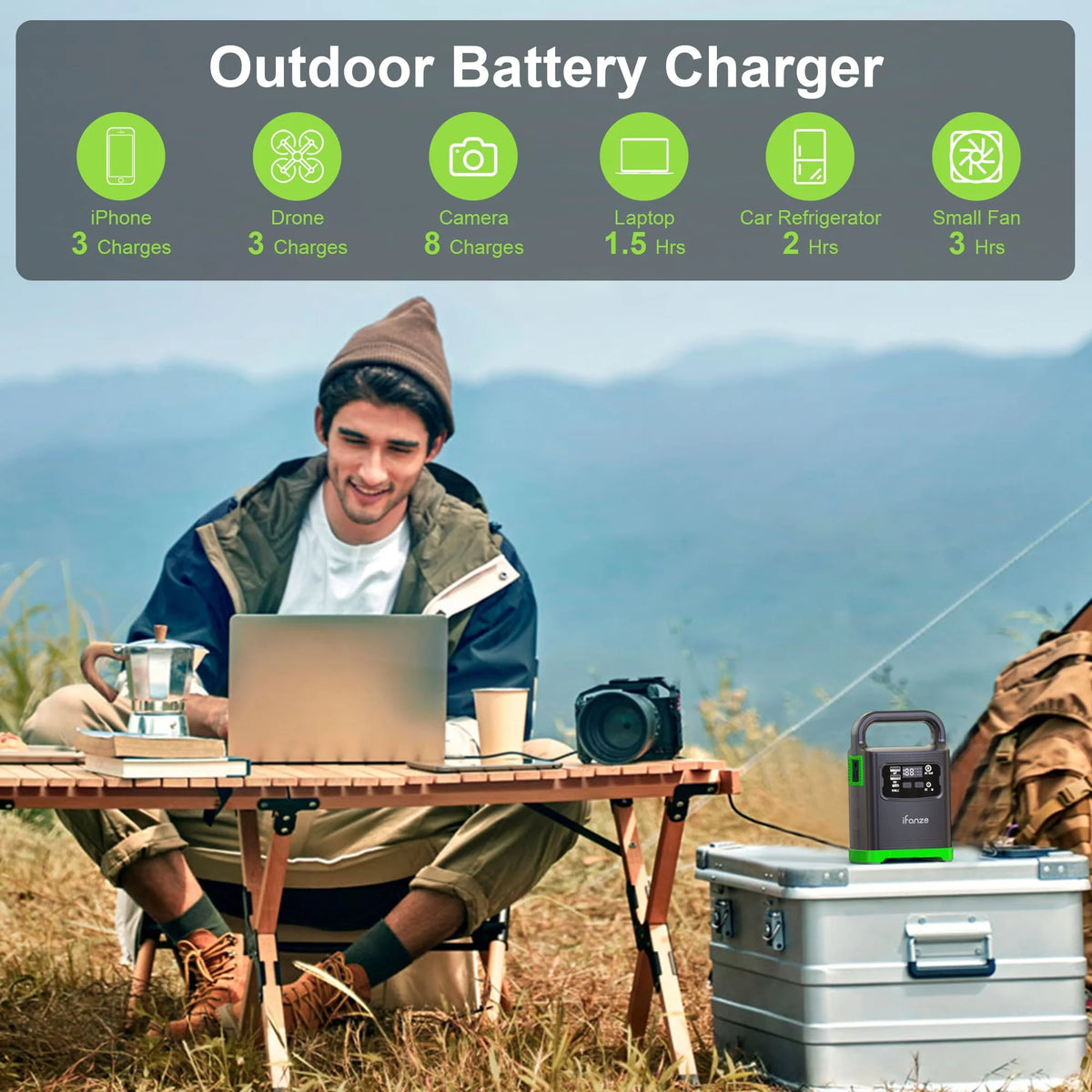 100W Portable Power Station K677