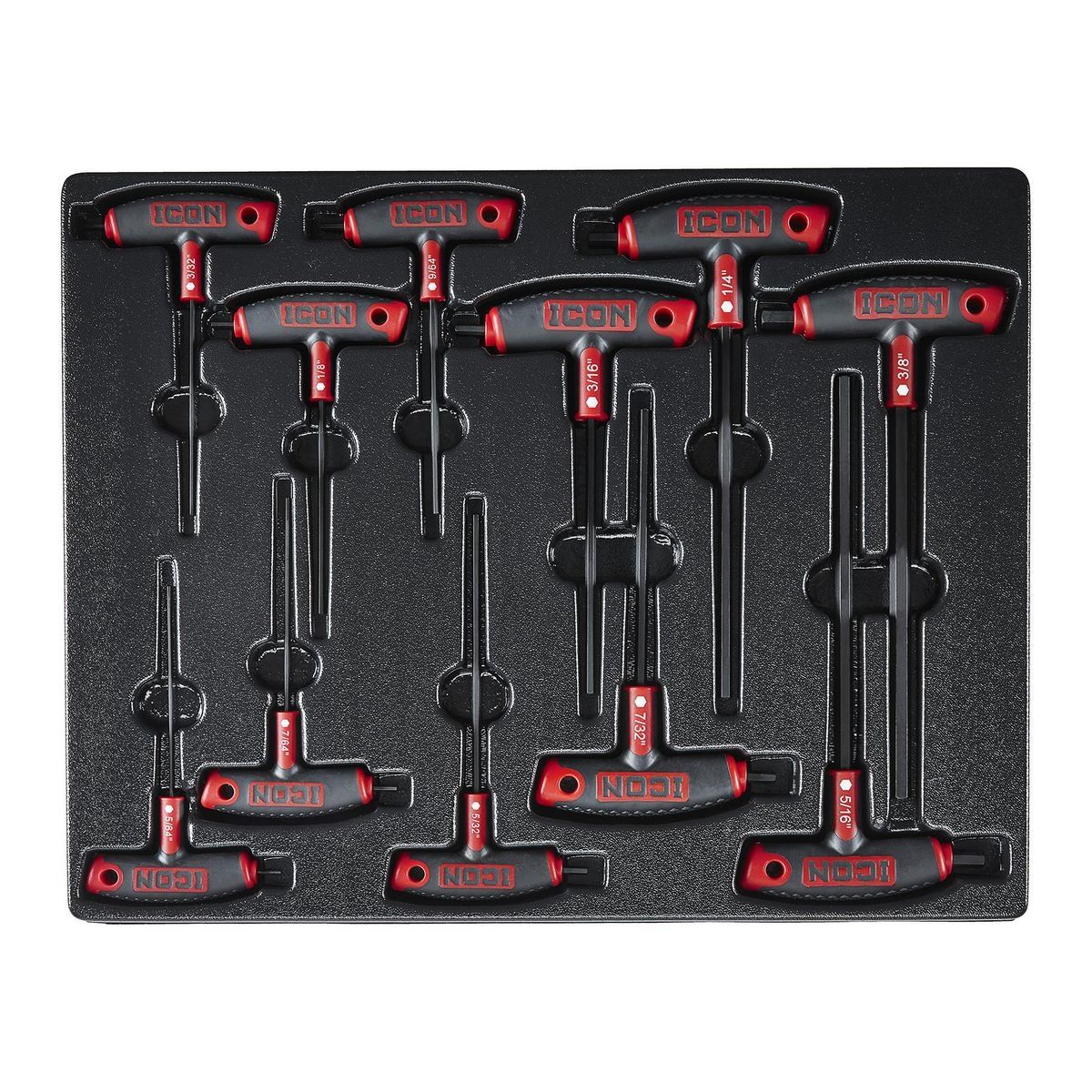 11 Piece T-Handle Hex Key Set J214630