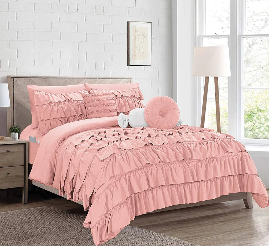 10-Piece Bed-in-a-Bag Comforter Set H641