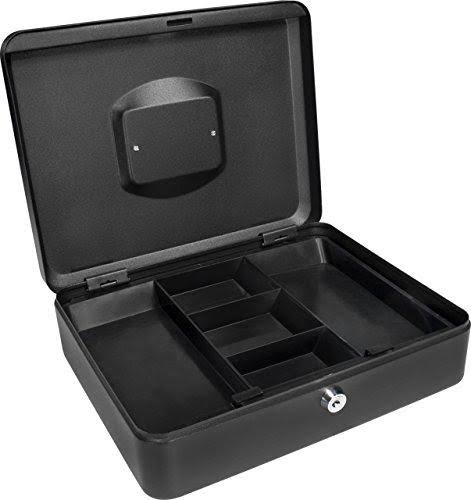 12-Inch Cash Box with Key Lock K370472