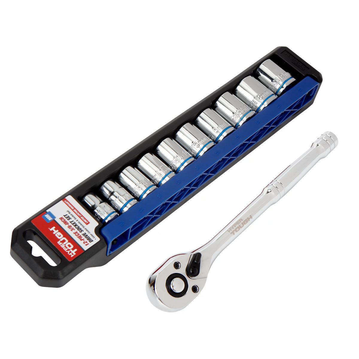 12-Piece 3/8-inch Drive Socket Set mm P749