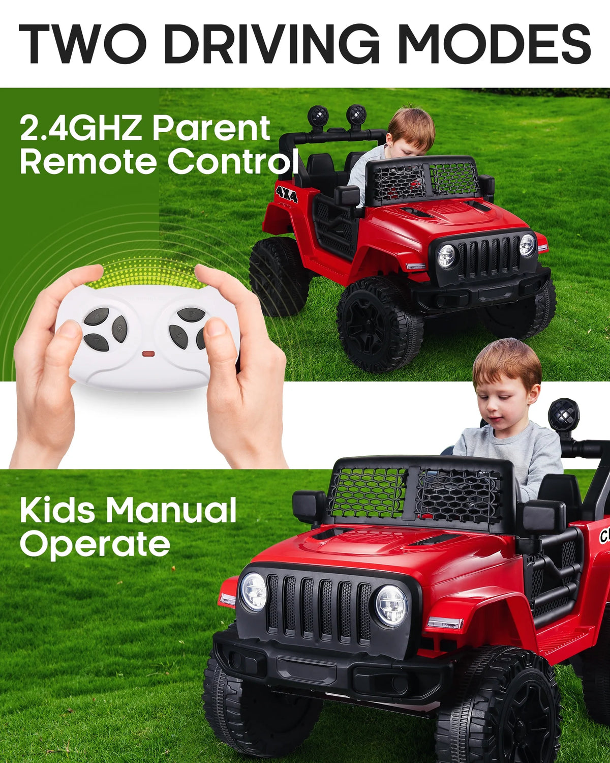 12V Kids Ride on Truck Car with Remote Control B517447