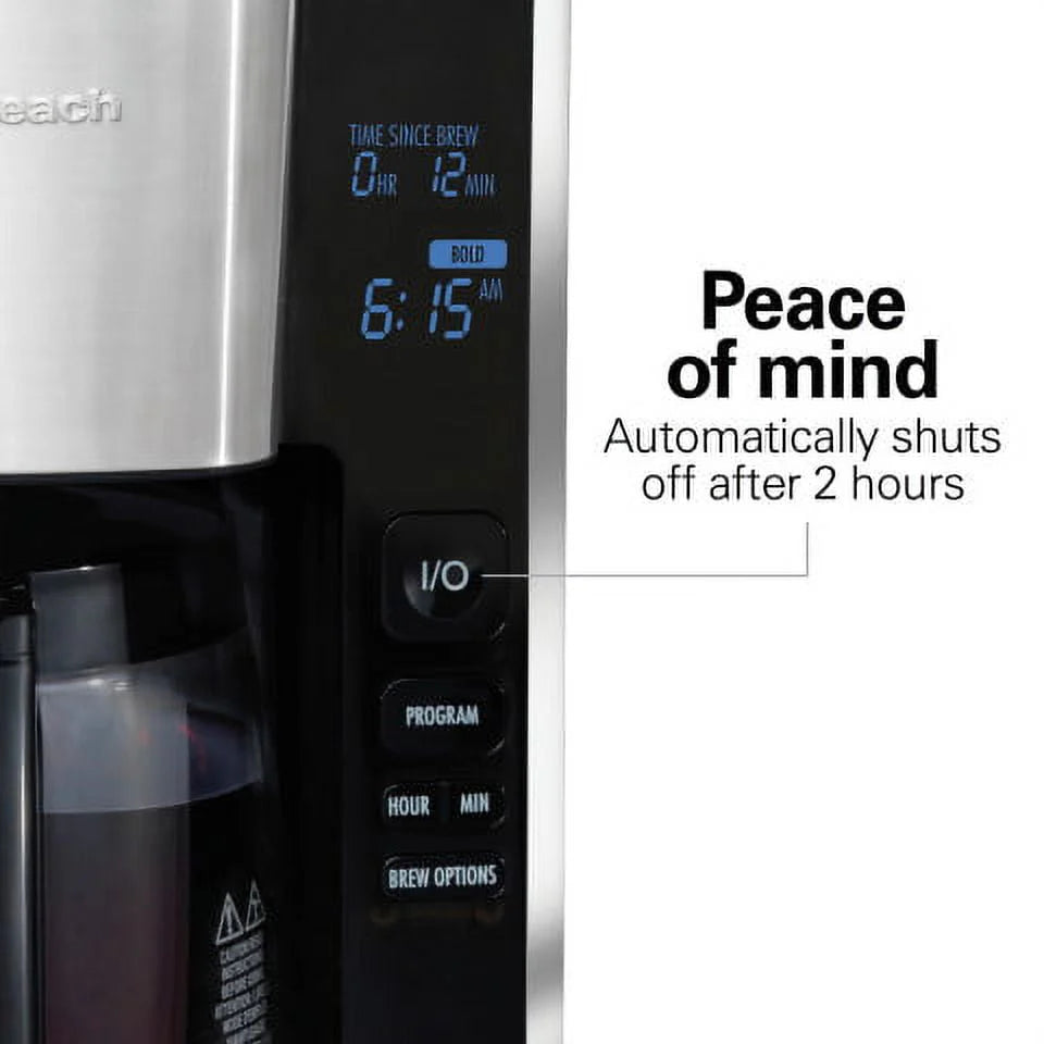 12 Cup Programmable Coffee Maker K8819