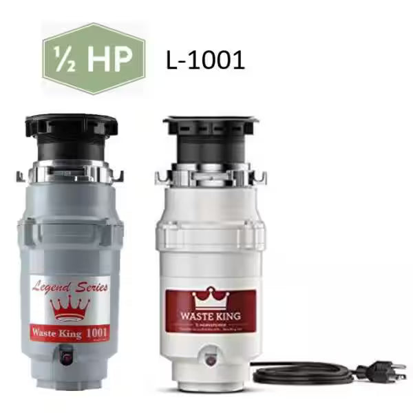 1/2 HP Continuous Feed Garbage Disposal F95384