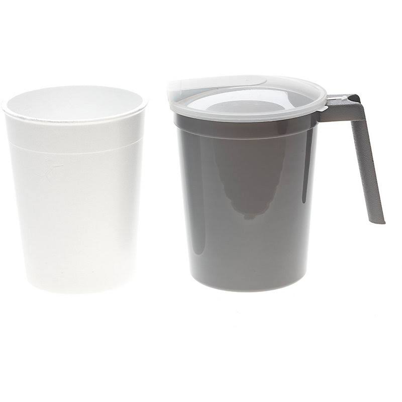 Water Pitcher Set with Foam Inner Liner, Graphite L223608