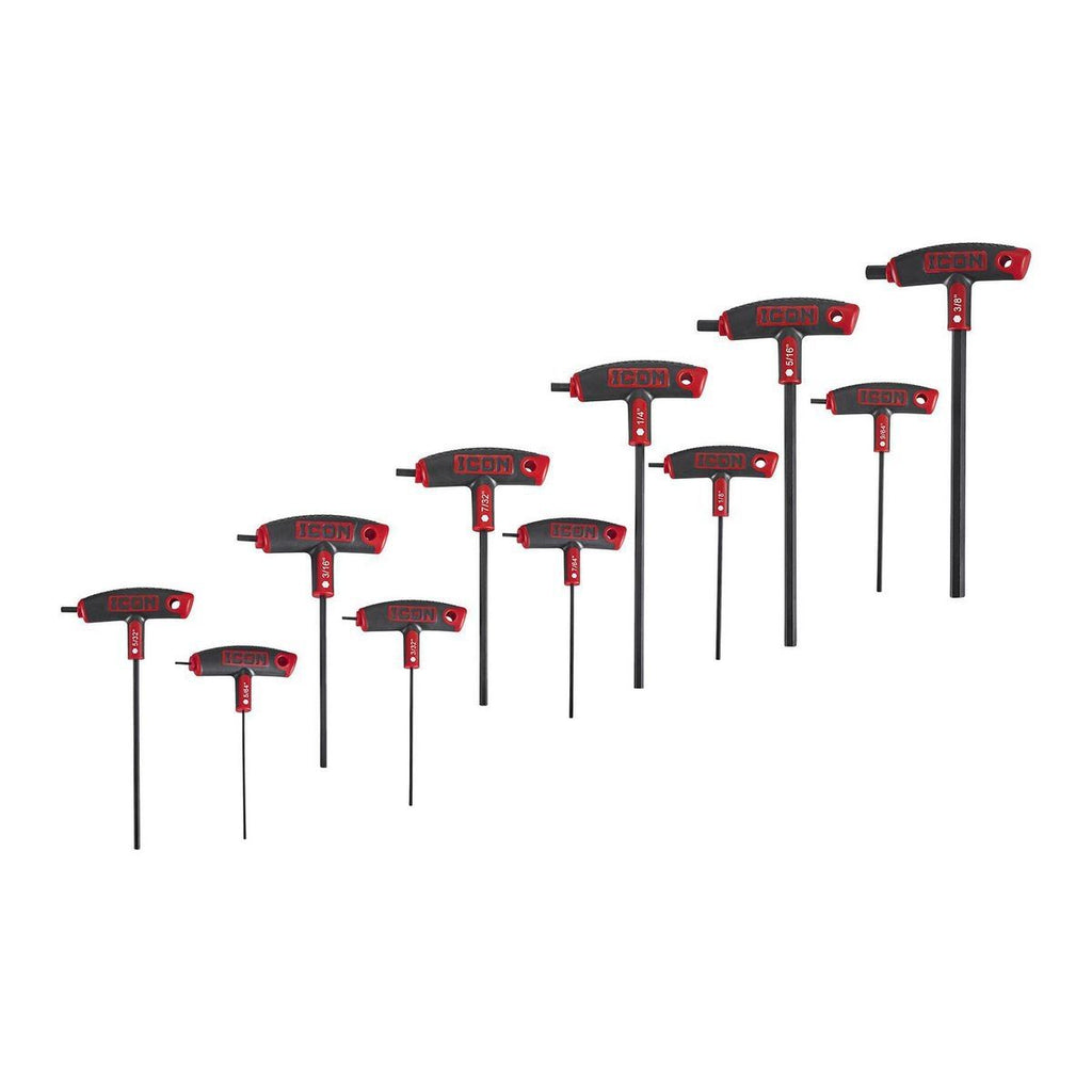 11 Piece T-Handle Hex Key Set J214630
