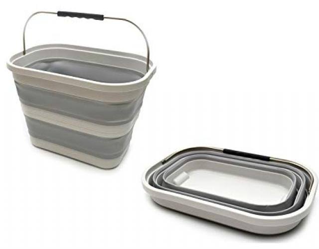 Collapsible Rectangular Basket Set of 2 A358844