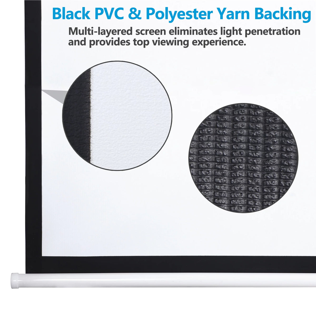 100 Diagonal 16:9 Projector Screen J856436