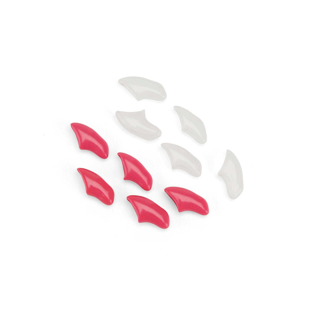 Clear Pink Cat Nail Caps J67451