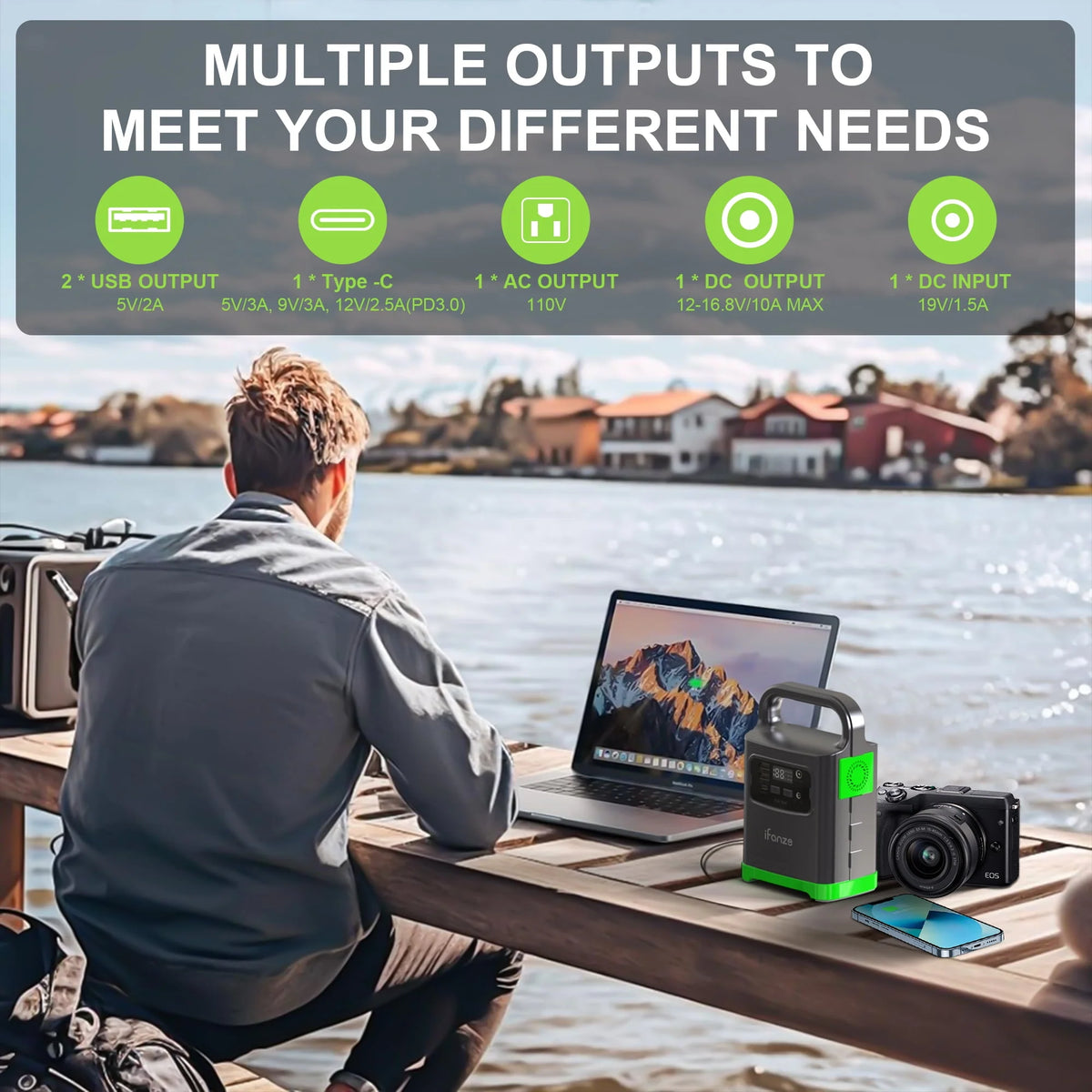 100W Portable Power Station K677