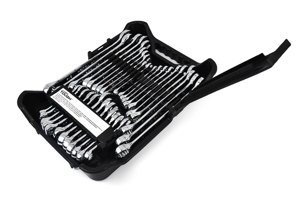32-Piece Combination Wrench Set, Metric & SAE I7883
