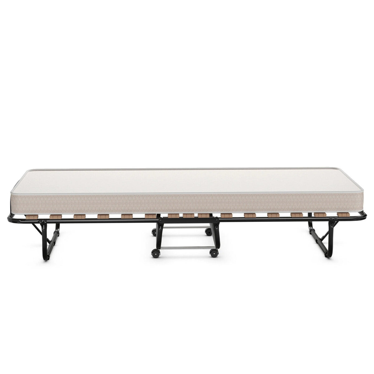 Folding Bed with Memory Foam Mattress Q326589