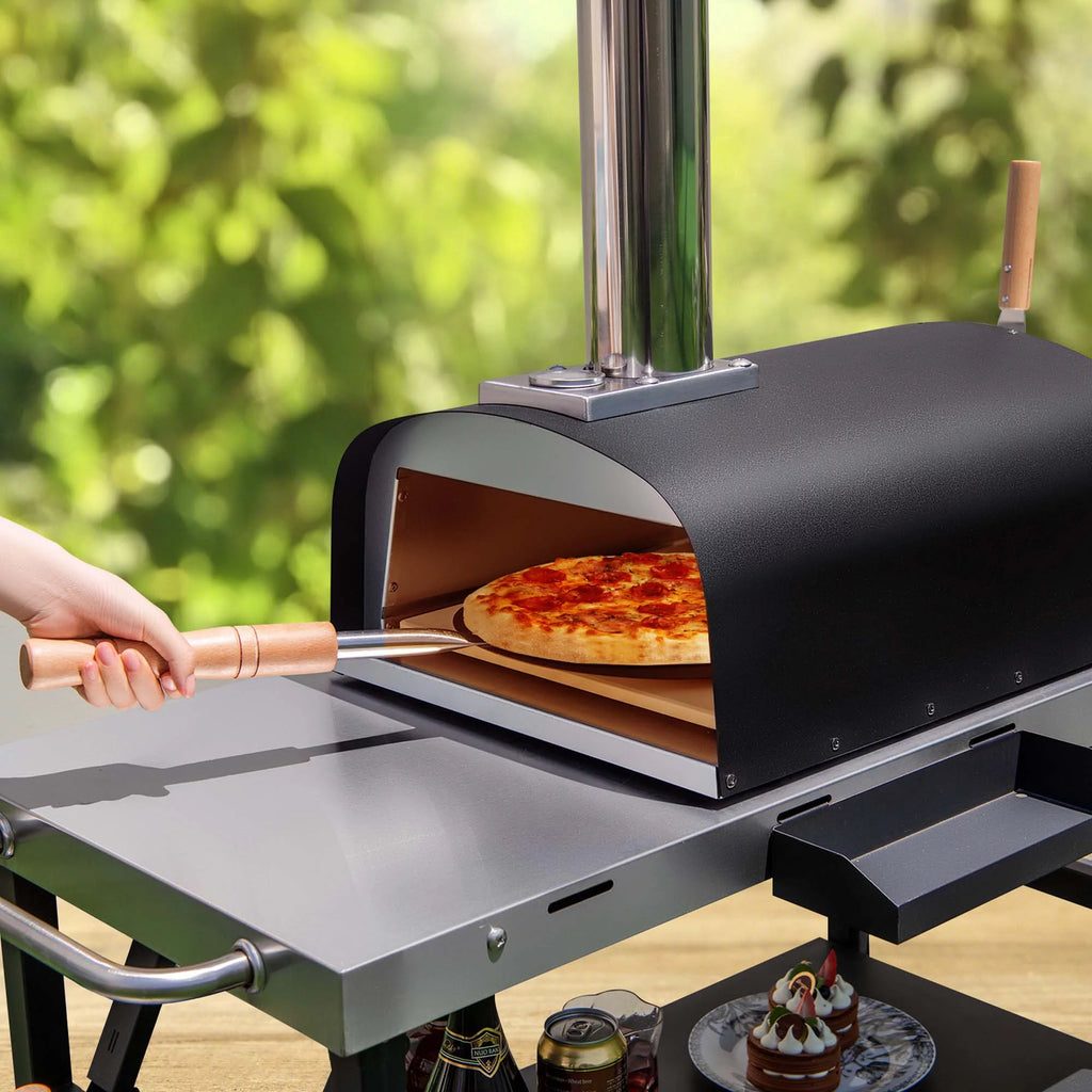 12 Multi-Fuel Propane & Wood Fired Pizza Oven A582156