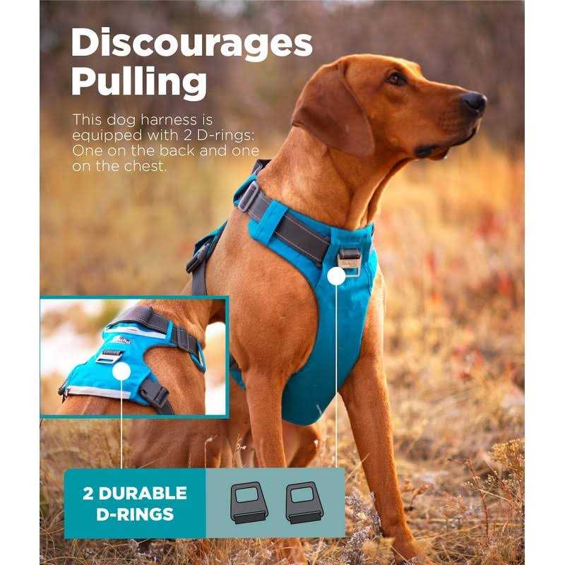 Adjustable Dog Harness with Pockets U7303