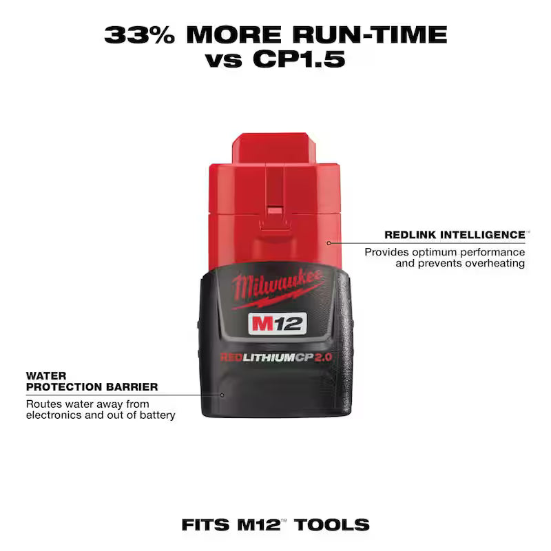 12-Volt Lithium-Ion Battery Packs and Charger Starter Kit Q438