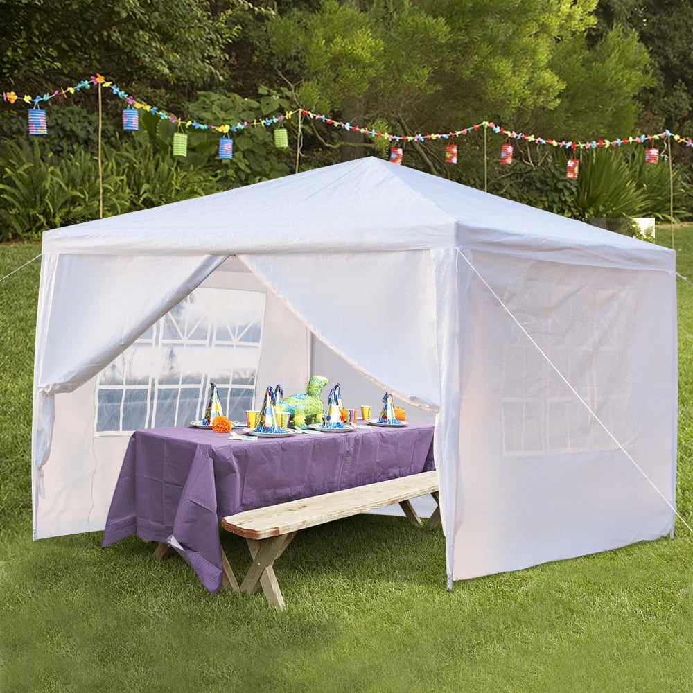 10' x 10' White 4 Sides Waterproof Tent R3123