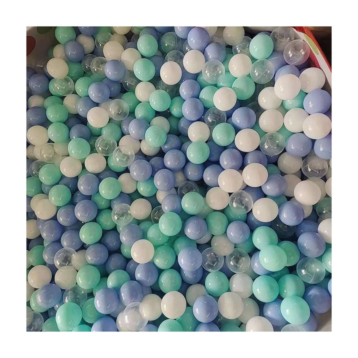 100 Ball Pit Balls Crush Proof Plastic Toy Balls A88111