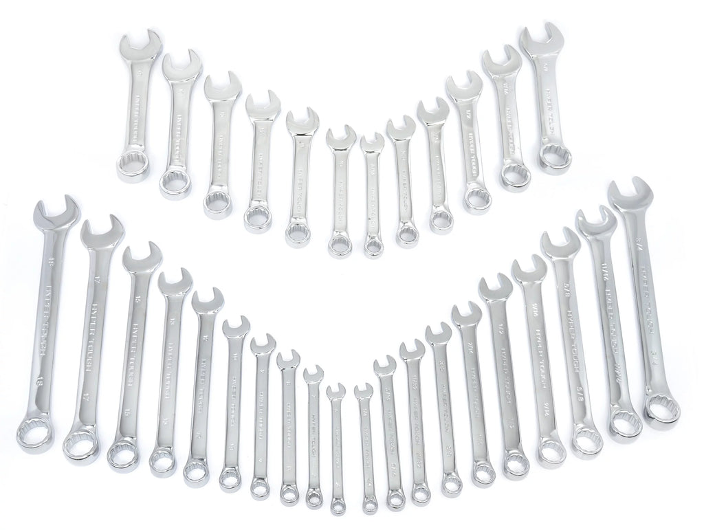 32-Piece Combination Wrench Set, Metric & SAE I7883