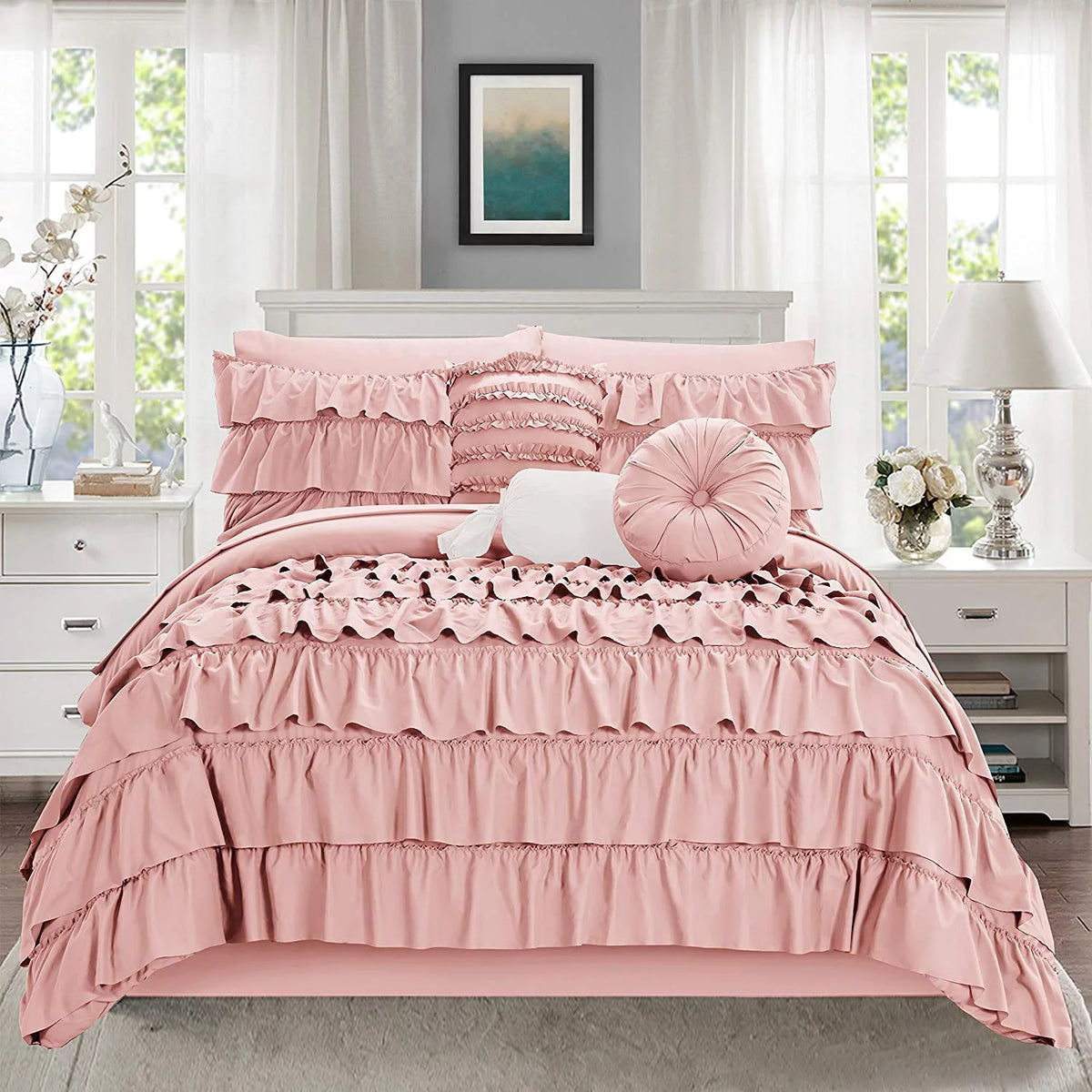 10-Piece Bed-in-a-Bag Comforter Set H641