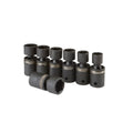 1/2 in. Drive Metric Impact Swivel Socket Set, 7-Piece E20895